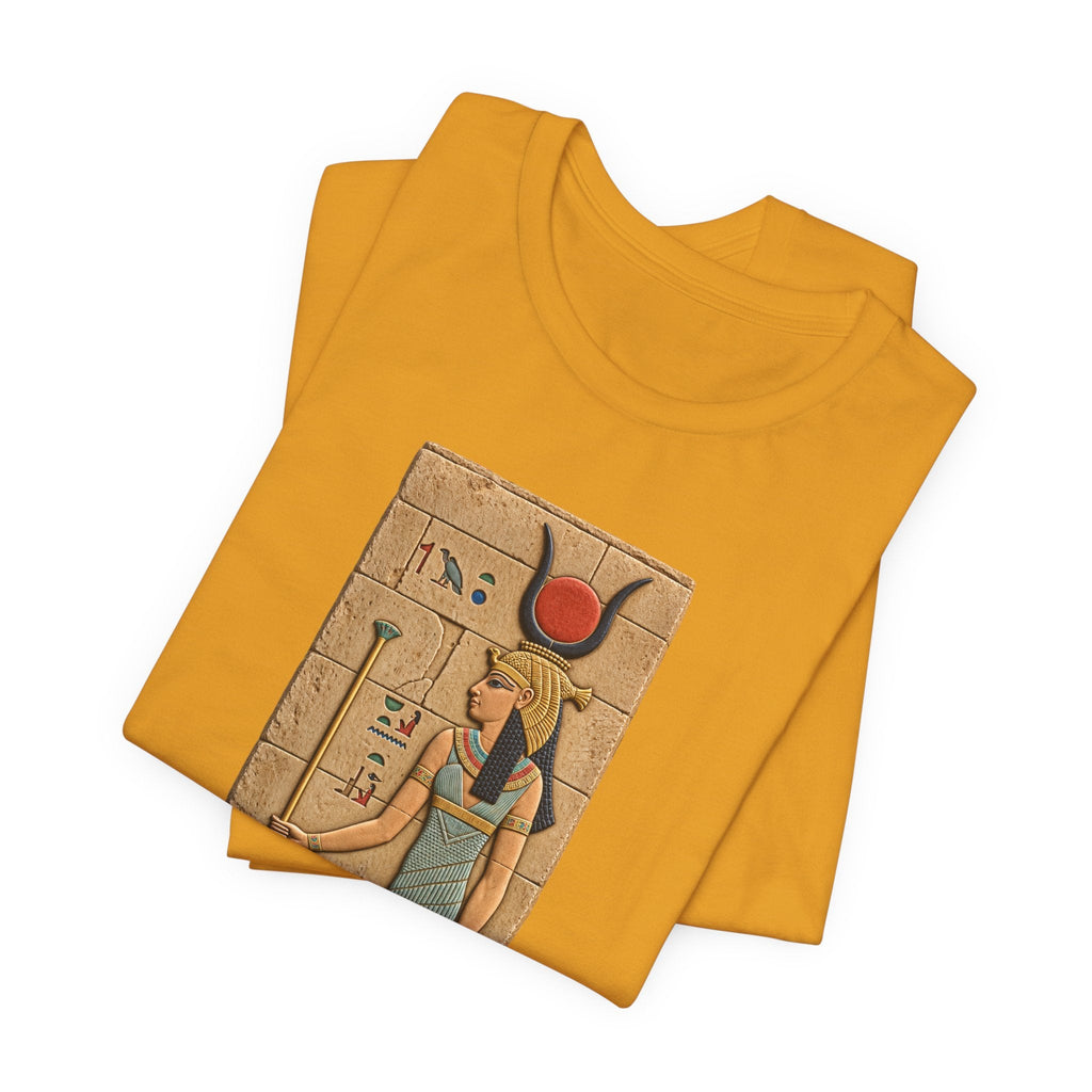 Goddess Isis T-Shirt — Ancient Egyptian Hieroglyph Art Tee Printify