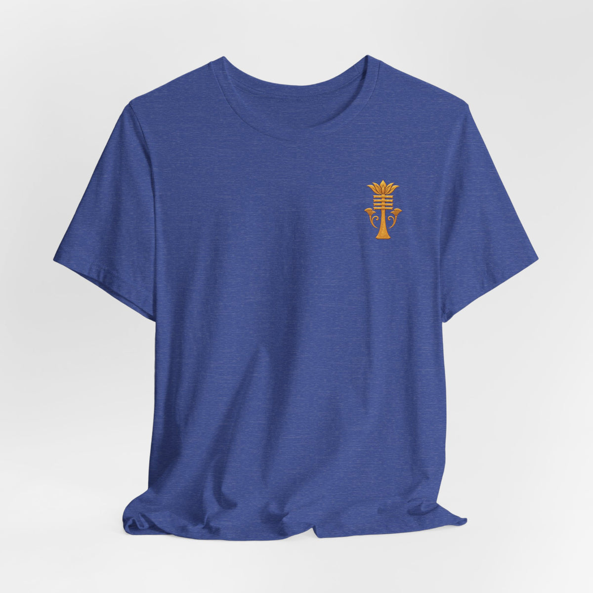 Egyptian Ankh Heart Chest Tee Printify