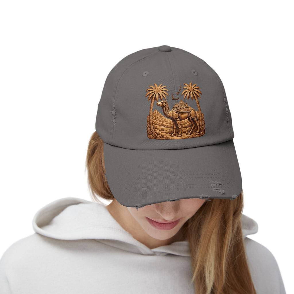 Unisex Distressed Cap Printify
