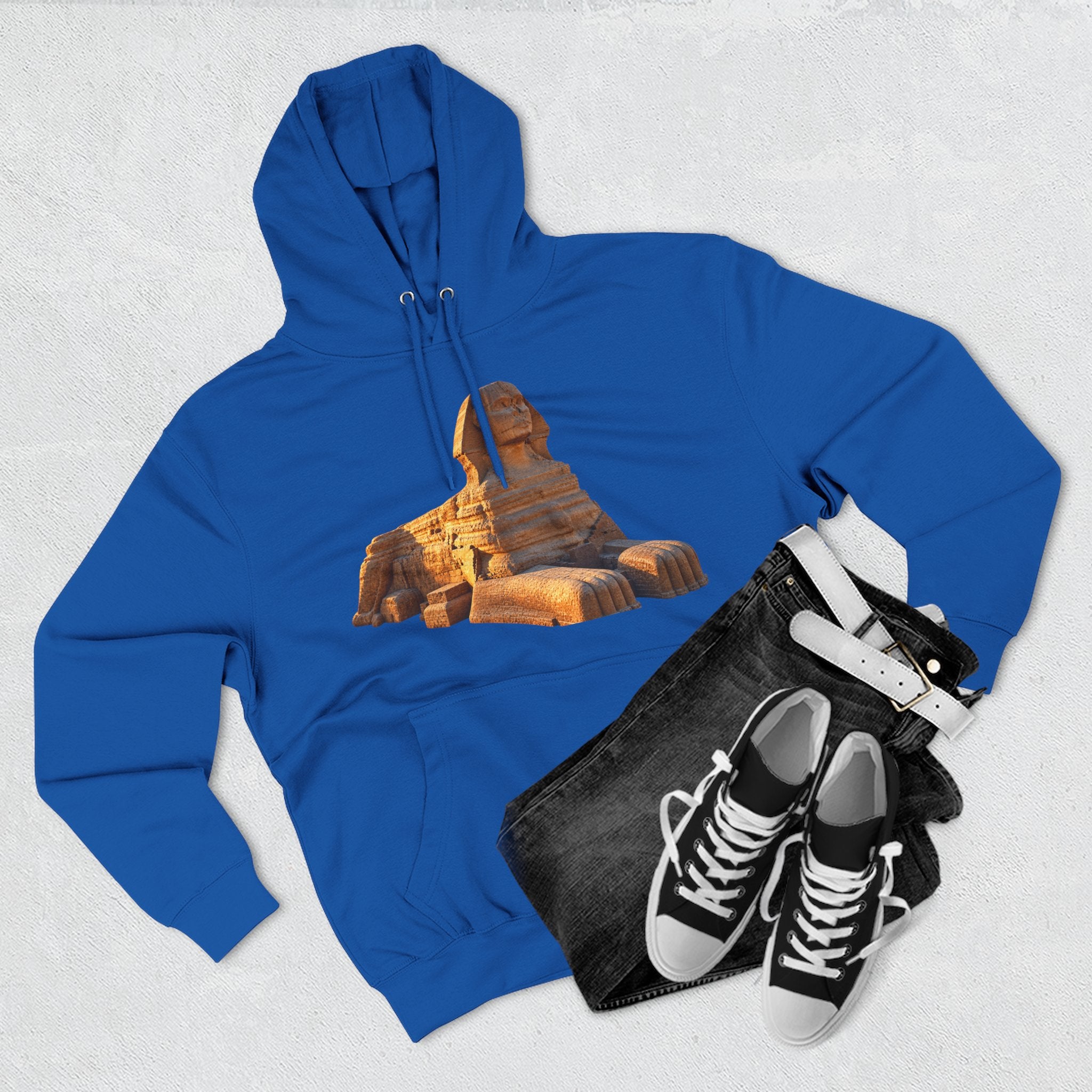 Pharaohs Pride USA Premium Three-Panel Fleece Hoodie