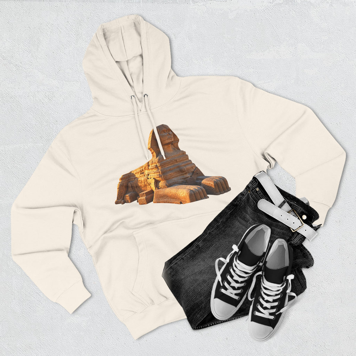 Pharaohs Pride USA Premium Three-Panel Fleece Hoodie
