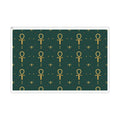 Golden Ankh Christmas Wrapping Paper | Egyptian Heritage Gift Wrap Printify