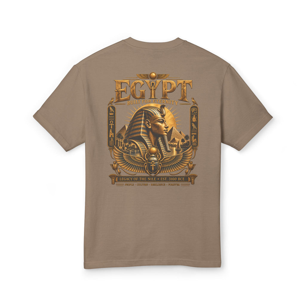 Pharaoh Archive Heavyweight Tee — Built for Eternity Pharaohs Pride USA