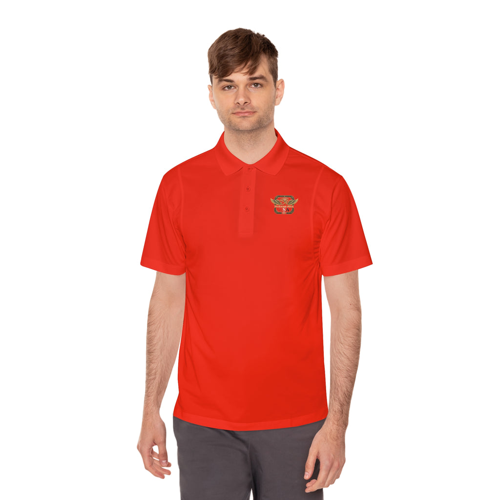 Pharaohs Pride USA men's polo shirt alternate catalog image