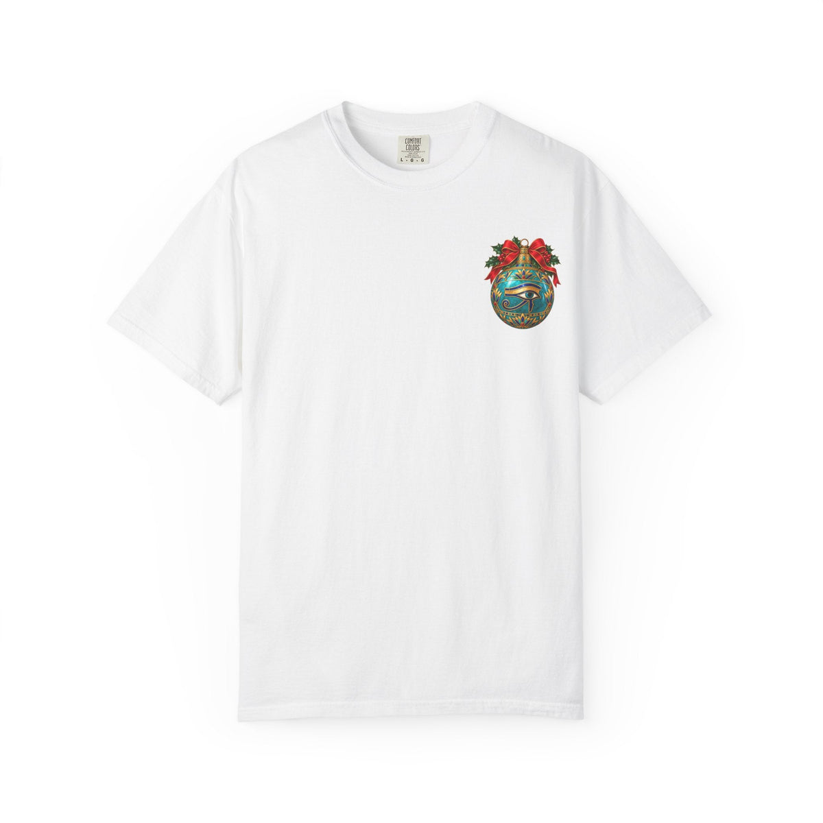Egyptian Eye of Horus Christmas Ornament T-Shirt Printify