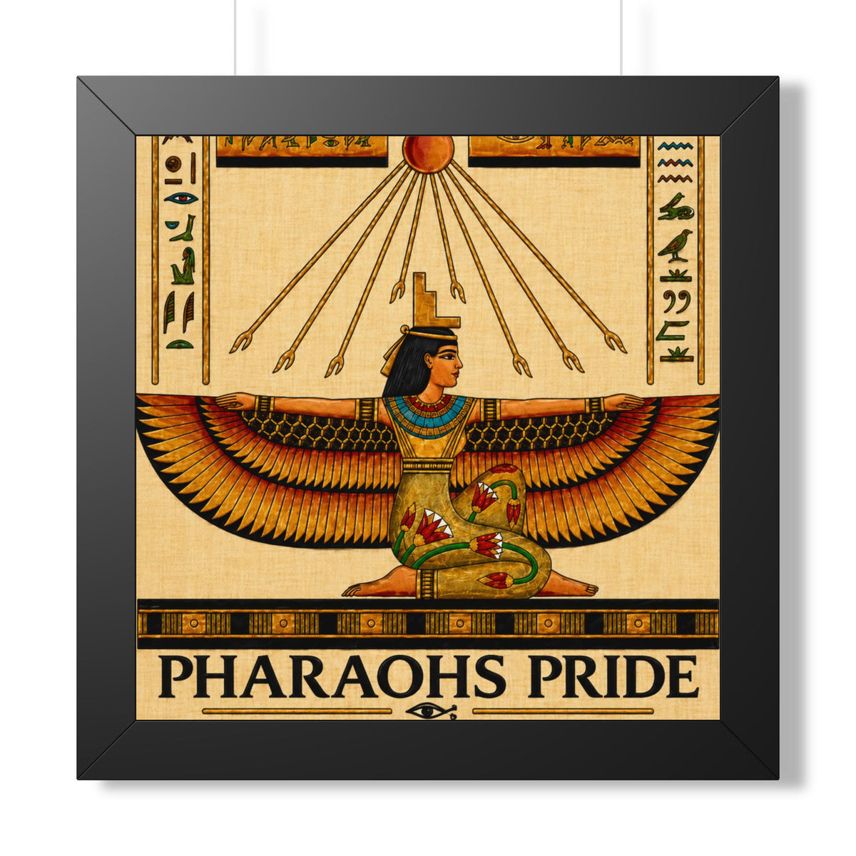 Pharaohs Pride USA Framed Egyptian Papyrus Wall Art product image 3