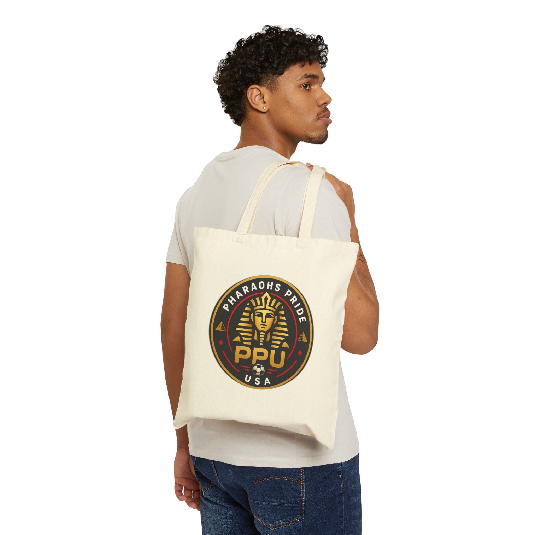 Pharaohs Pride USA Cotton Canvas Tote