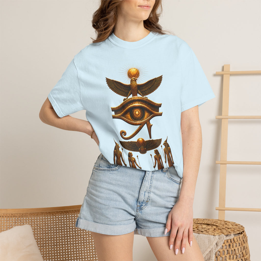 Egyptian Heritage Garment-Dyed Relaxed Cotton Tee