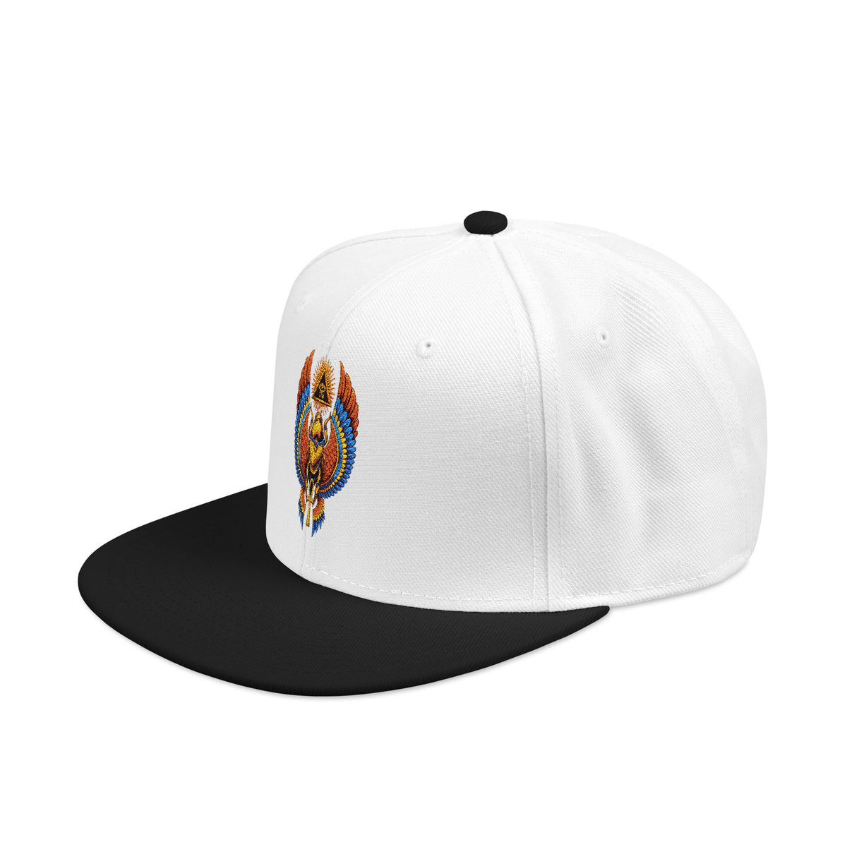 Egyptian Heritage High-Profile Embroidered Snapback