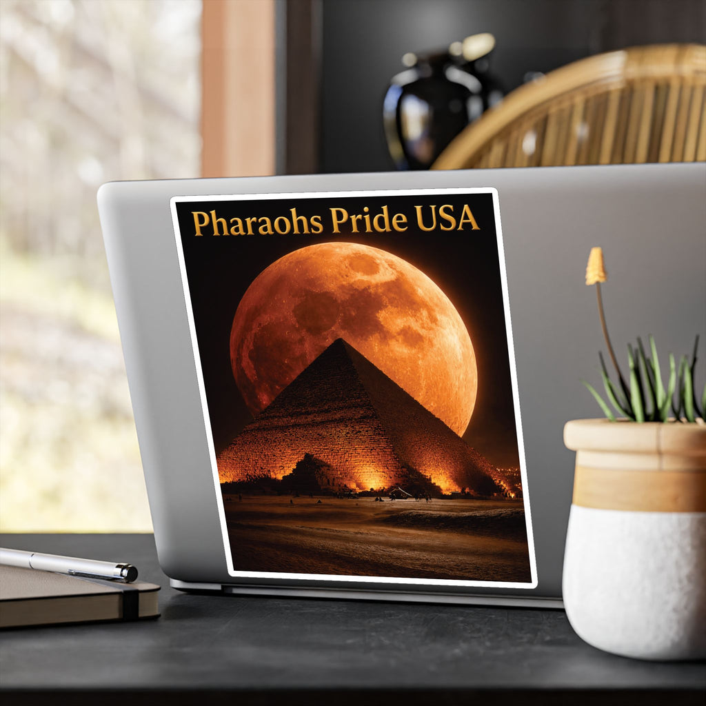 Pharaohs Pride USA Kiss-Cut Vinyl Decal