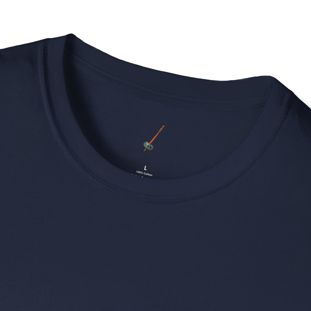 Threads of the Nile — Egyptian Spindle Unisex T-Shirt Printify