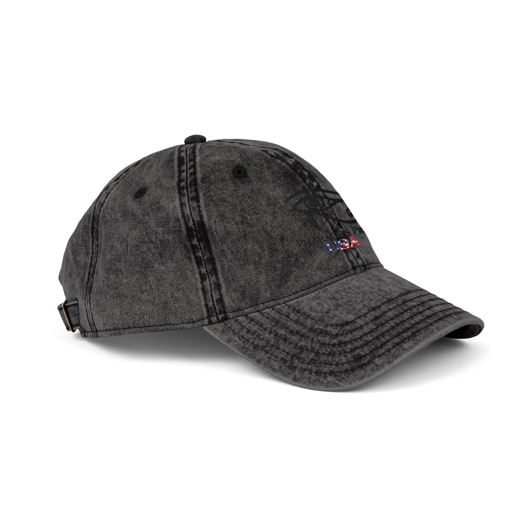 Pharaohs Pride USA Embroidered Vintage Cotton Cap