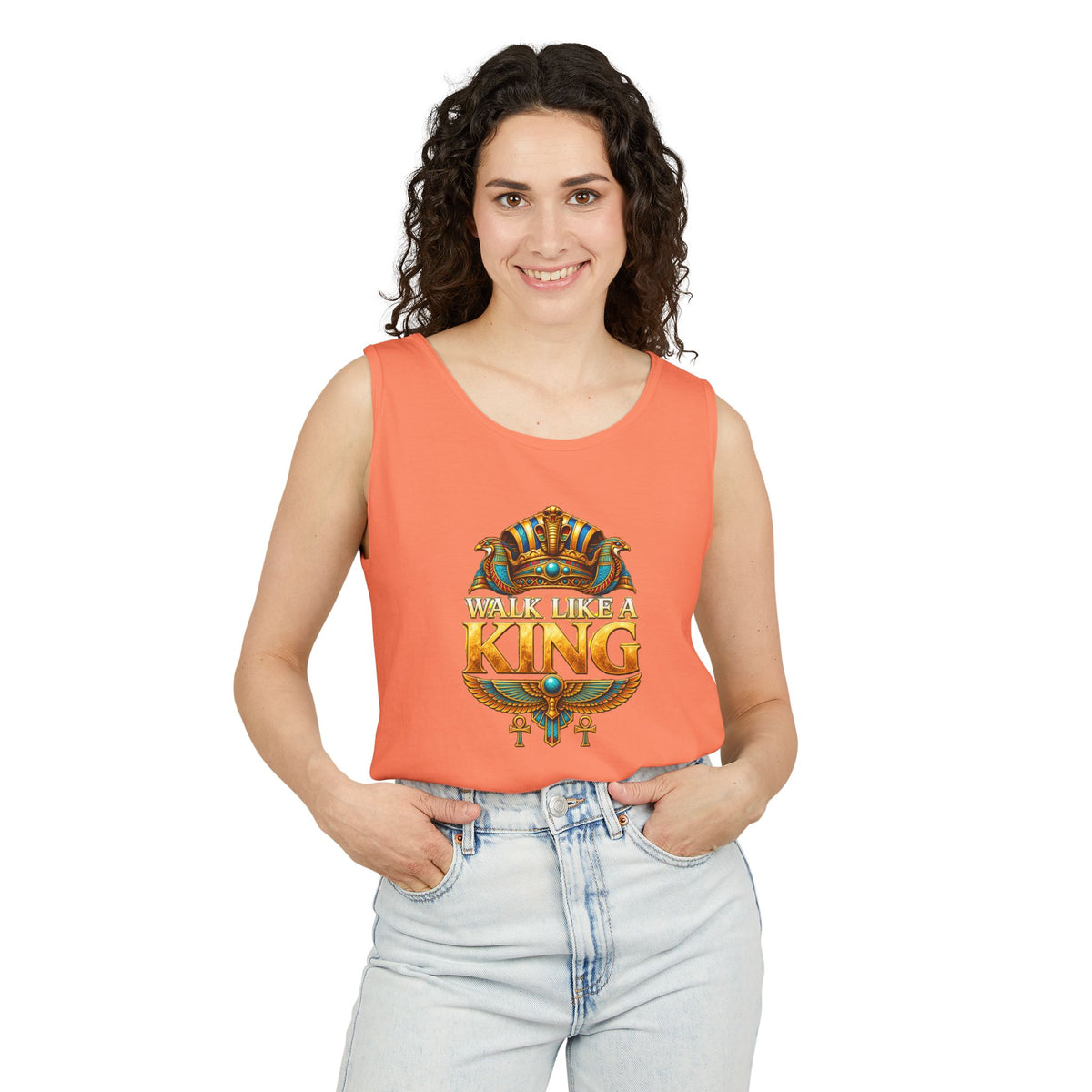 Pharaohs Pride USA Garment-Dyed Cotton Tank Top
