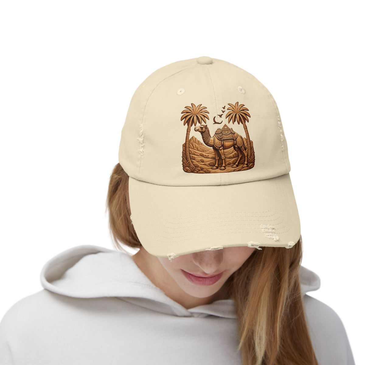 Unisex Distressed Cap Printify