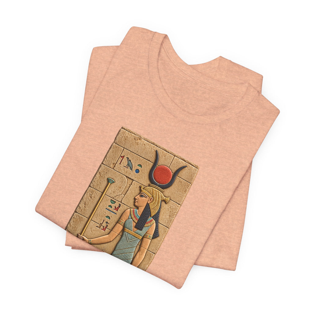 Goddess Isis T-Shirt — Ancient Egyptian Hieroglyph Art Tee Printify