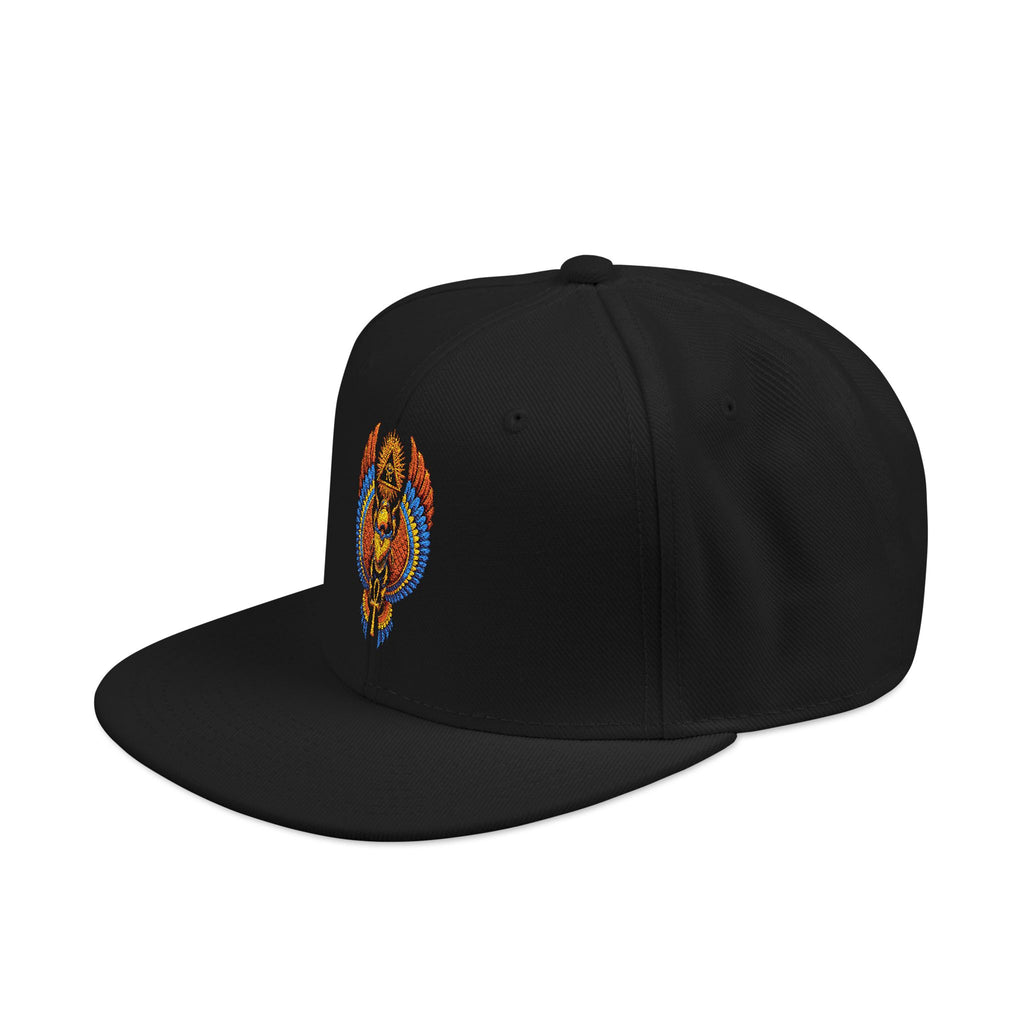 Egyptian Heritage High-Profile Embroidered Snapback