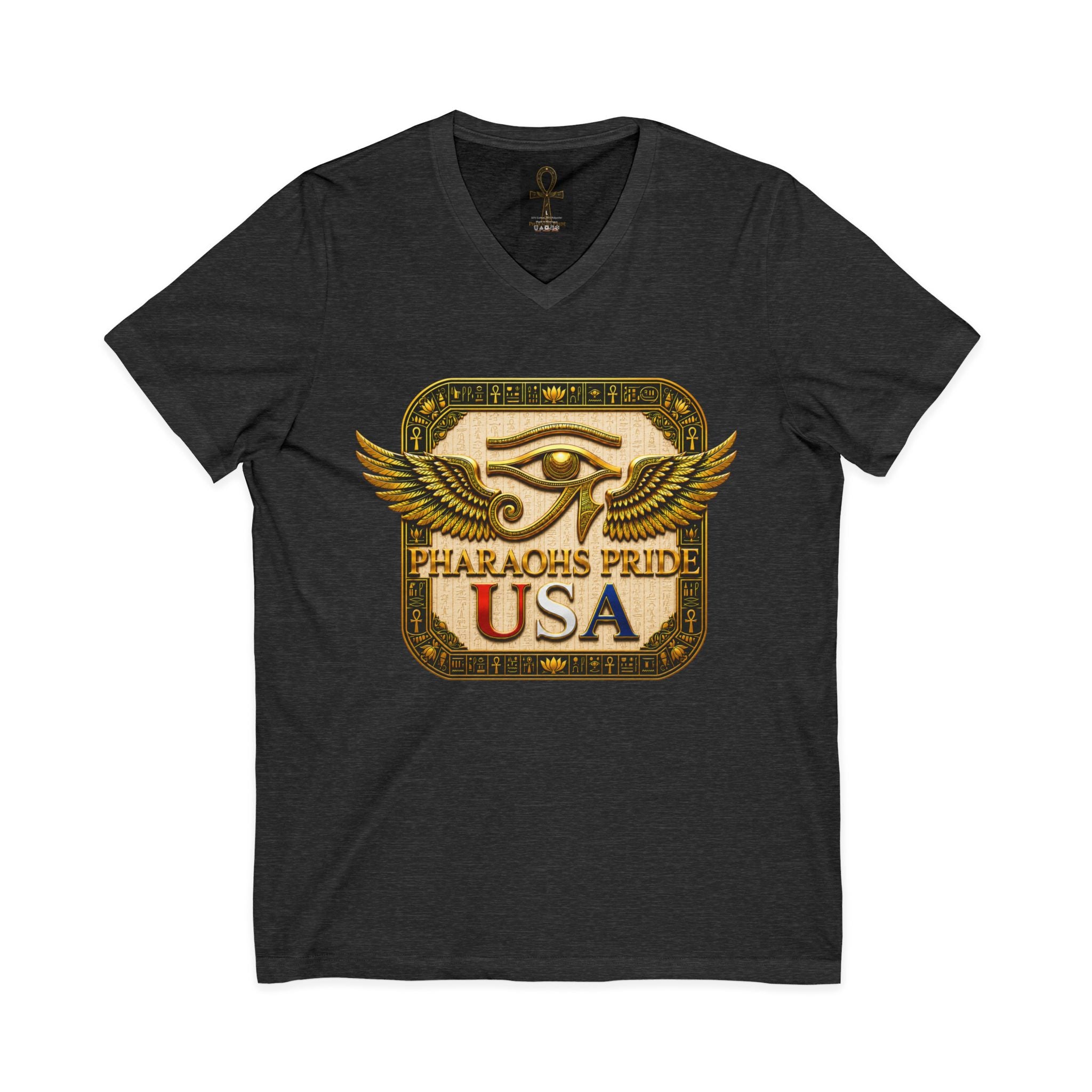 Pharaohs Pride USA Heritage Crest V-Neck Tee product image 9