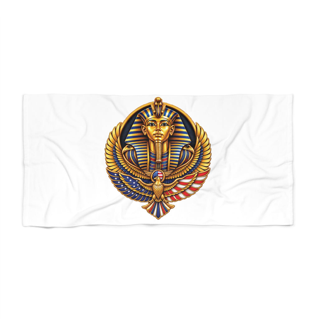 Pharaohs Pride USA Heritage Pattern Beach Towel