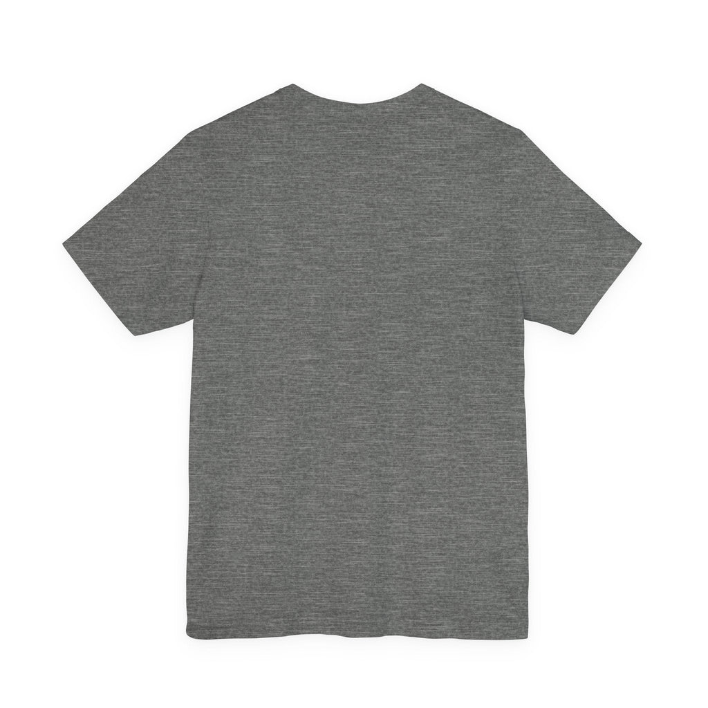 Unisex T-shirt with red Egyptian sun disk chest graphic