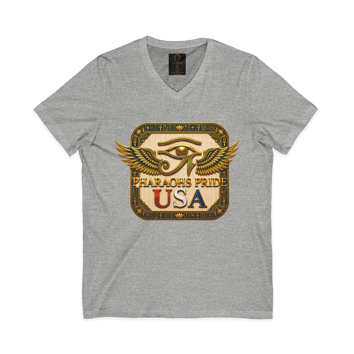 Pharaohs Pride USA Heritage Crest V-Neck Tee product image 5