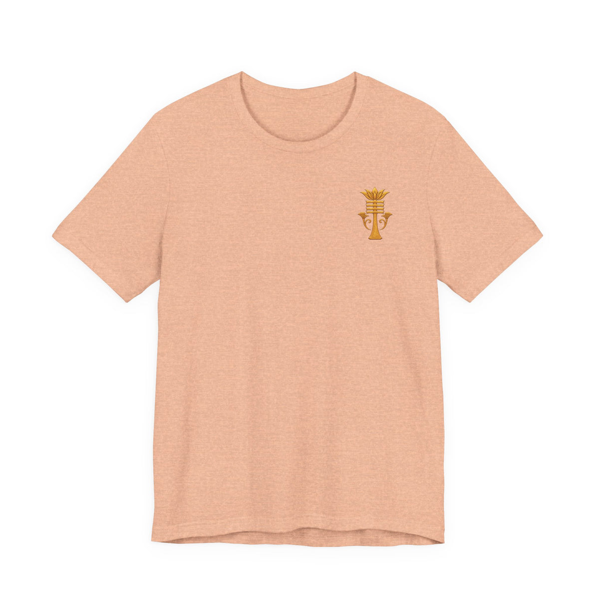 Egyptian Ankh Heart Chest Tee Printify