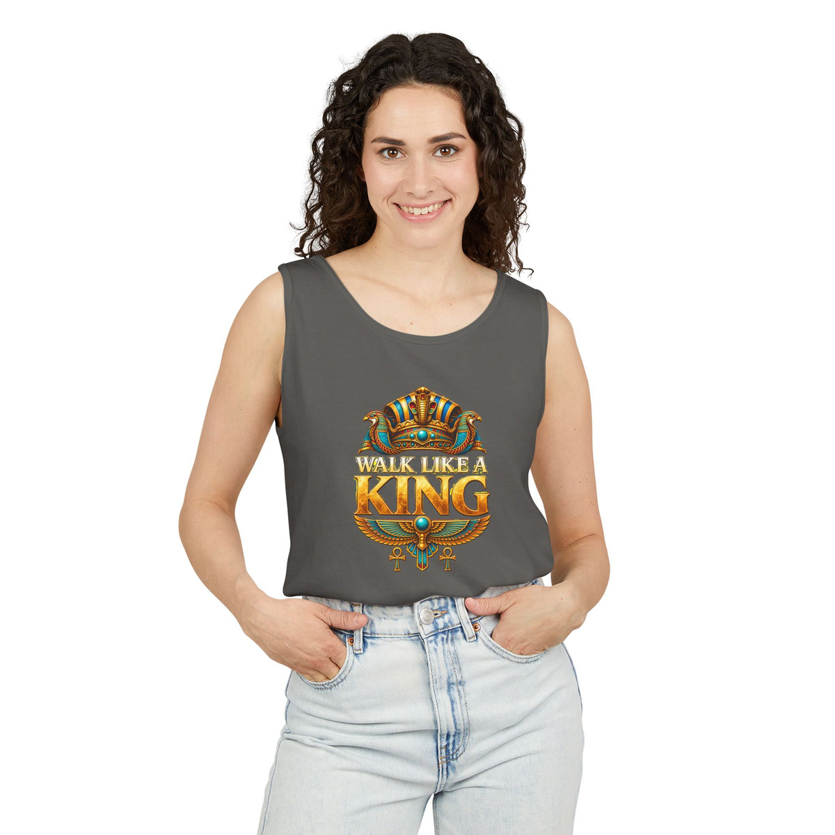 Pharaohs Pride USA Garment-Dyed Cotton Tank Top