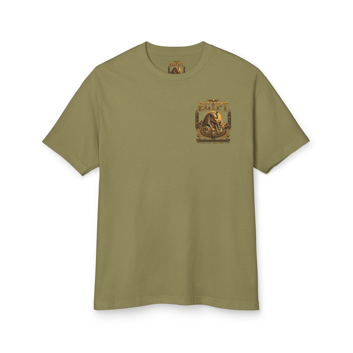 Pharaoh Archive Heavyweight Tee — Built for Eternity Pharaohs Pride USA