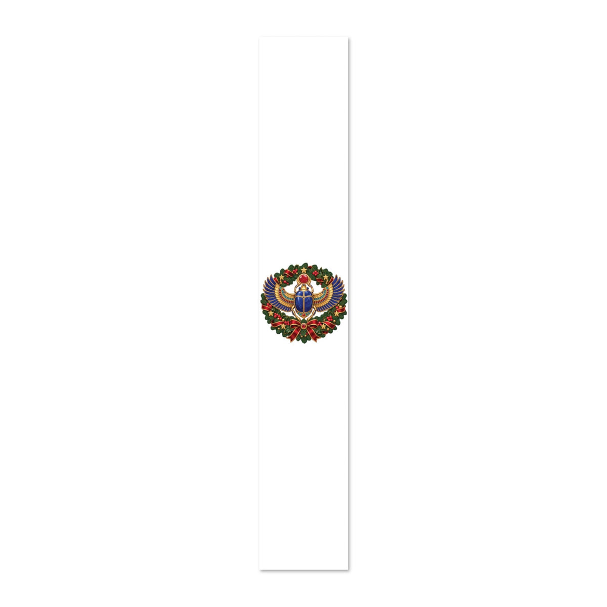 Egyptian Scarab Wreath Peel and Stick Wallpaper Printify