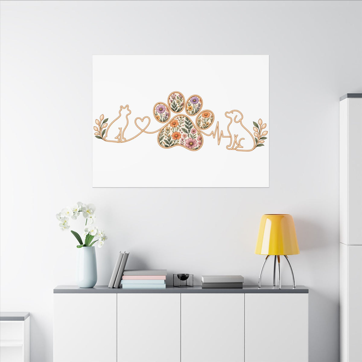 Matte Canvas, Stretched, 0.75" (Multi-Size) Printify