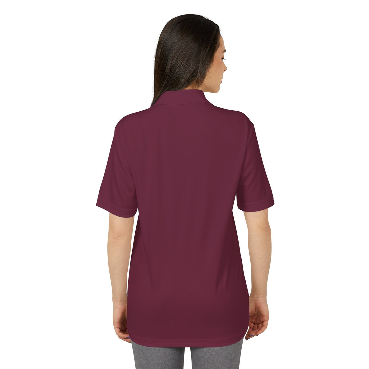 Eye of Horus Polo Shirt — Egyptian Symbol Embroidered Performance Golf Polo Printify