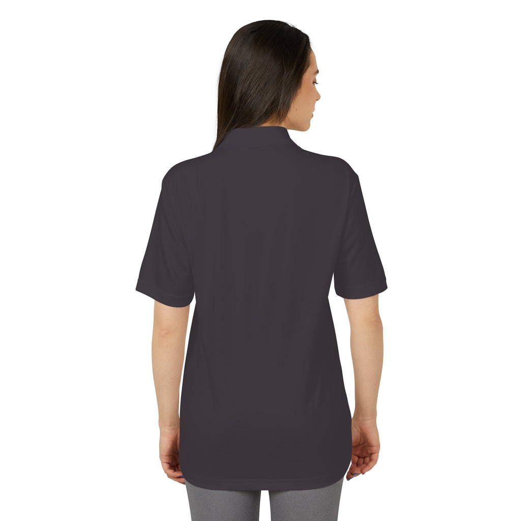 Eye of Horus Polo Shirt — Egyptian Symbol Embroidered Performance Golf Polo Printify