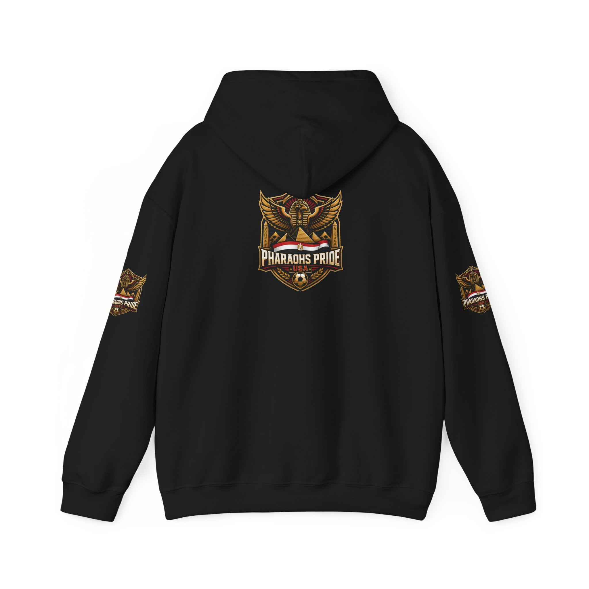 Pharaohs Pride USA Egyptian Crest Pullover Hoodie
