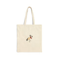 Sacred Ibis Christmas Canvas Tote — Egyptian Holiday Bird Printify