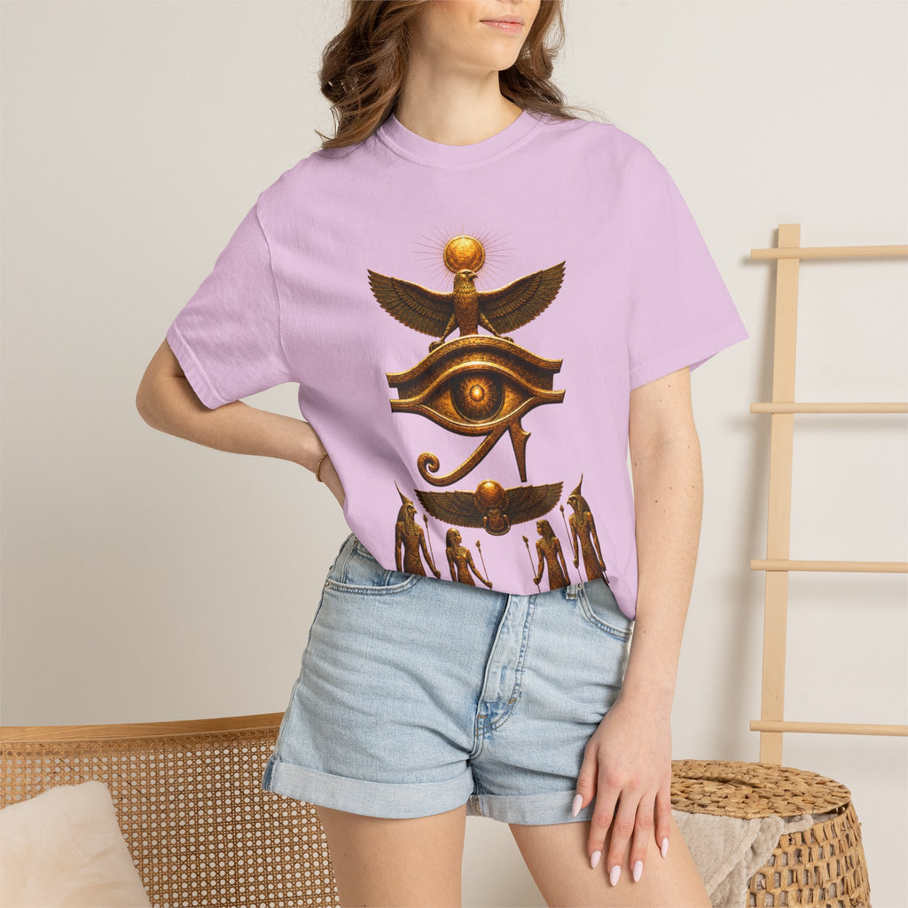 Egyptian Heritage Garment-Dyed Relaxed Cotton Tee