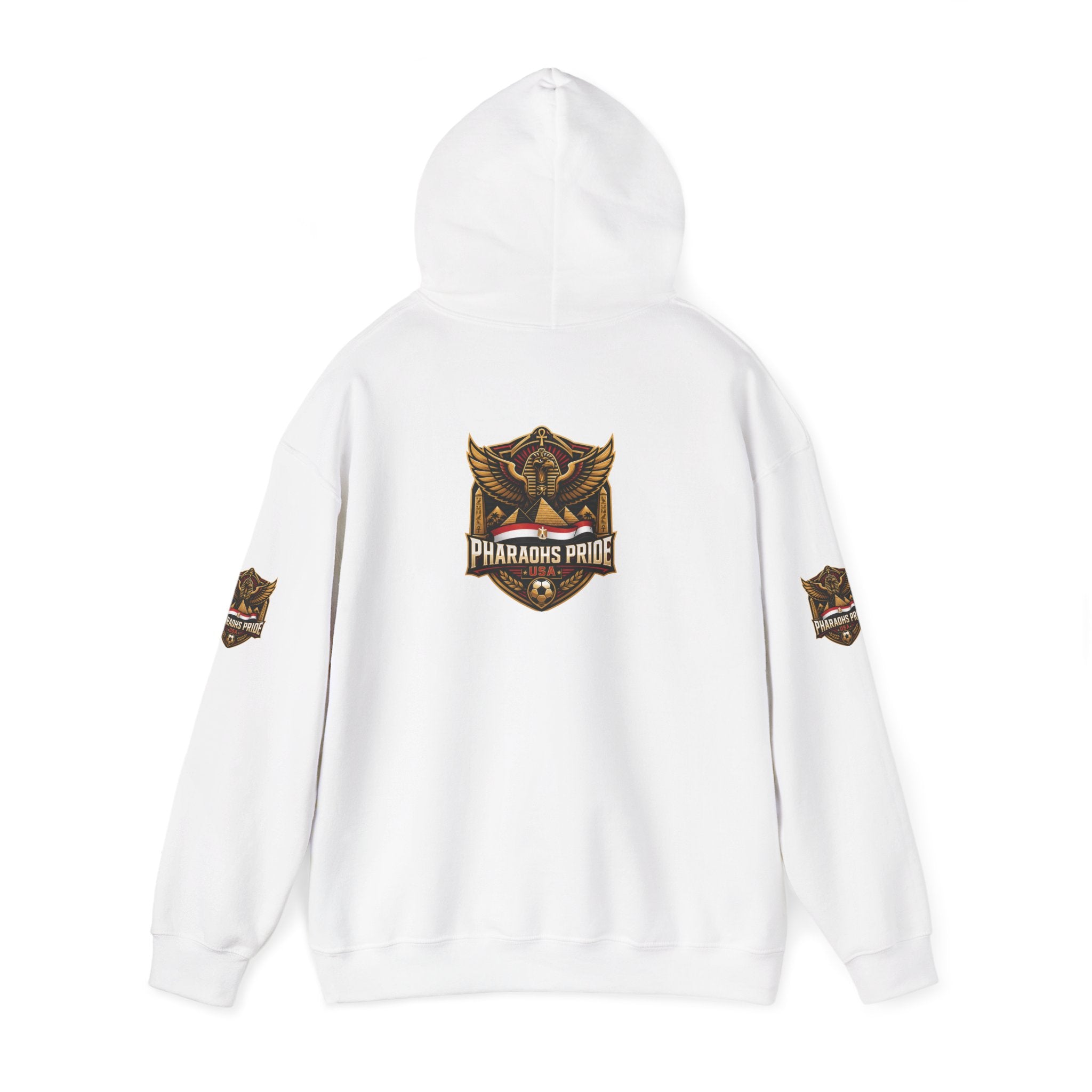 Pharaohs Pride USA Egyptian Crest Pullover Hoodie