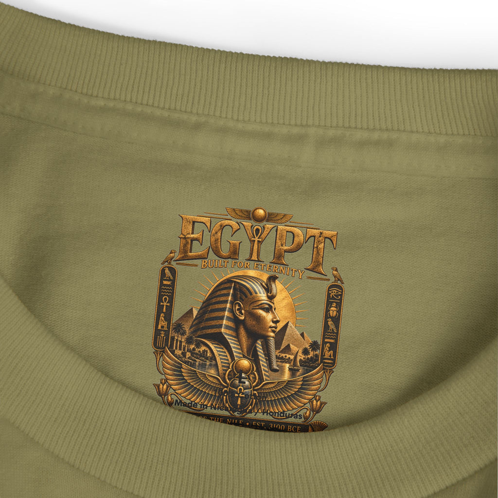 Pharaoh Archive Heavyweight Tee — Built for Eternity Pharaohs Pride USA