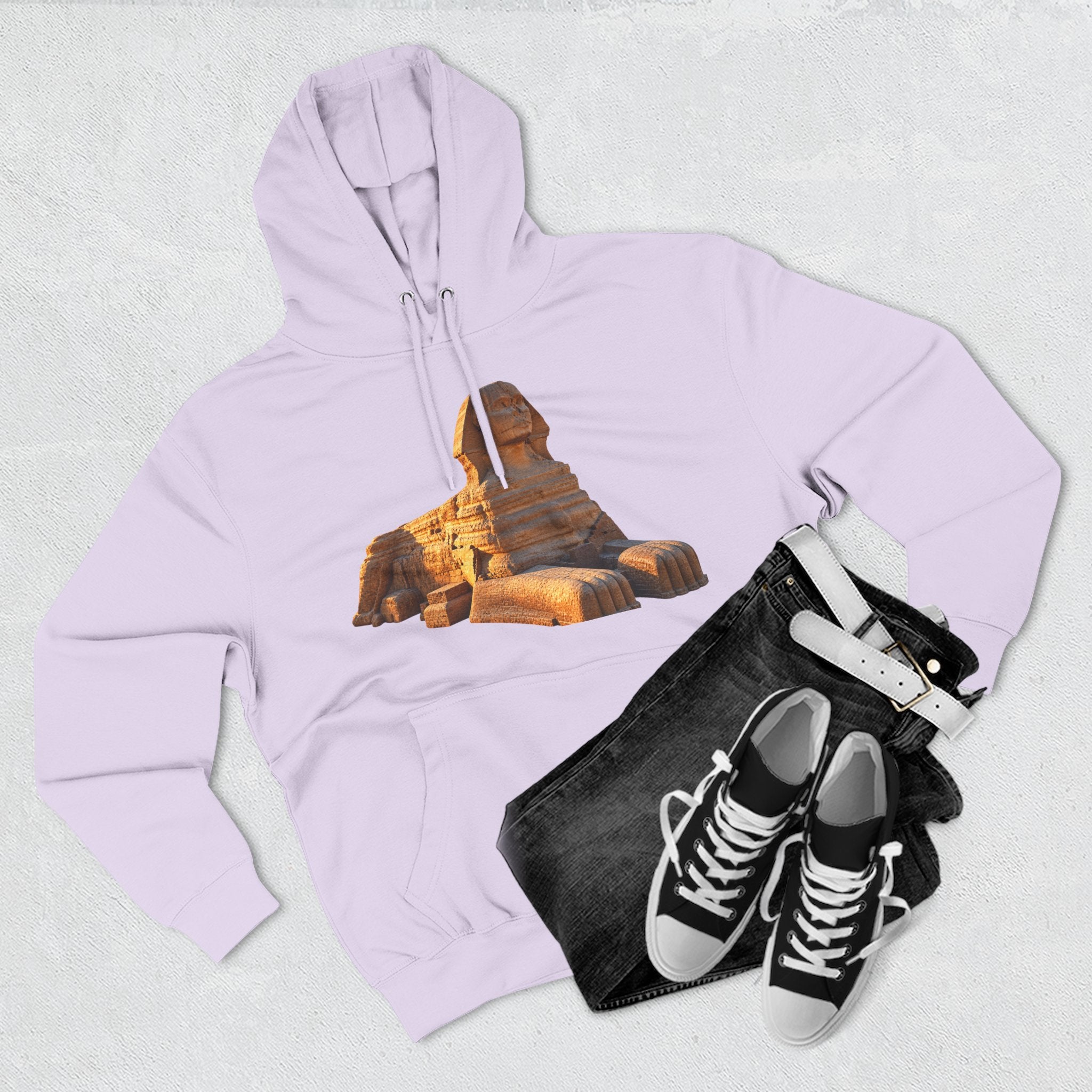 Pharaohs Pride USA Premium Three-Panel Fleece Hoodie