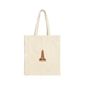 Gingerbread Obelisk Christmas Canvas Tote — Egyptian Holiday Printify