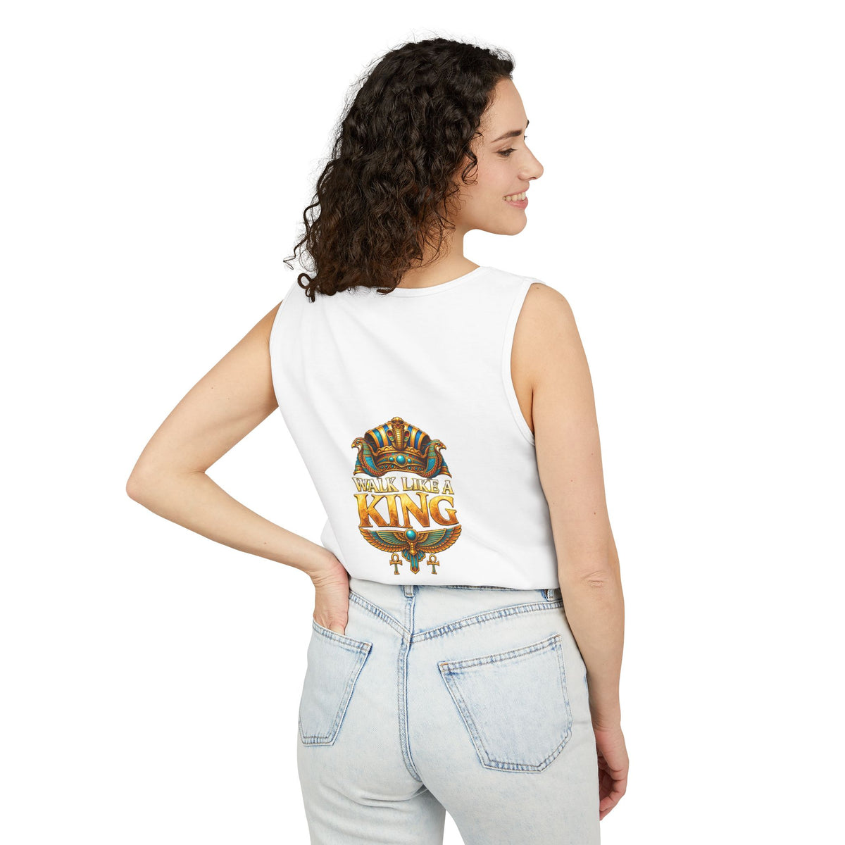 Pharaohs Pride USA Garment-Dyed Cotton Tank Top