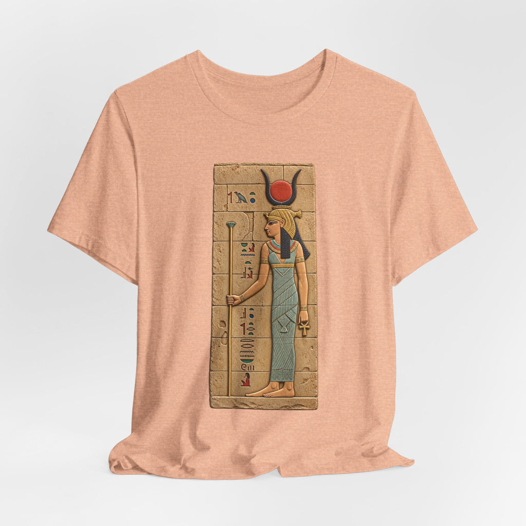 Goddess Isis T-Shirt — Ancient Egyptian Hieroglyph Art Tee Printify