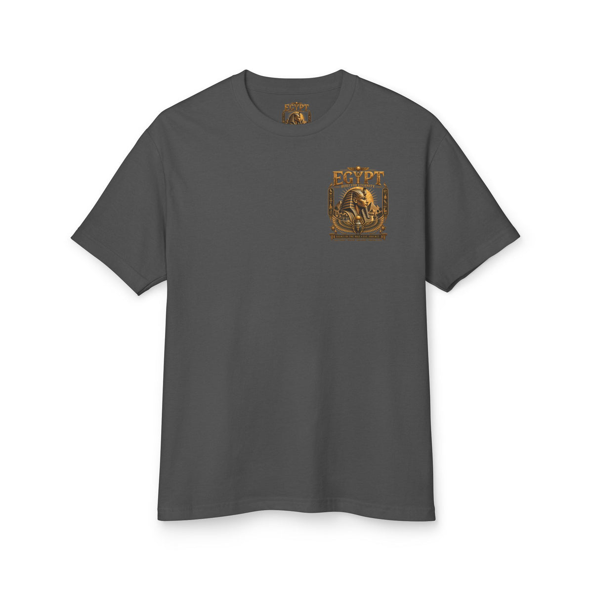 Pharaoh Archive Heavyweight Tee — Built for Eternity Pharaohs Pride USA