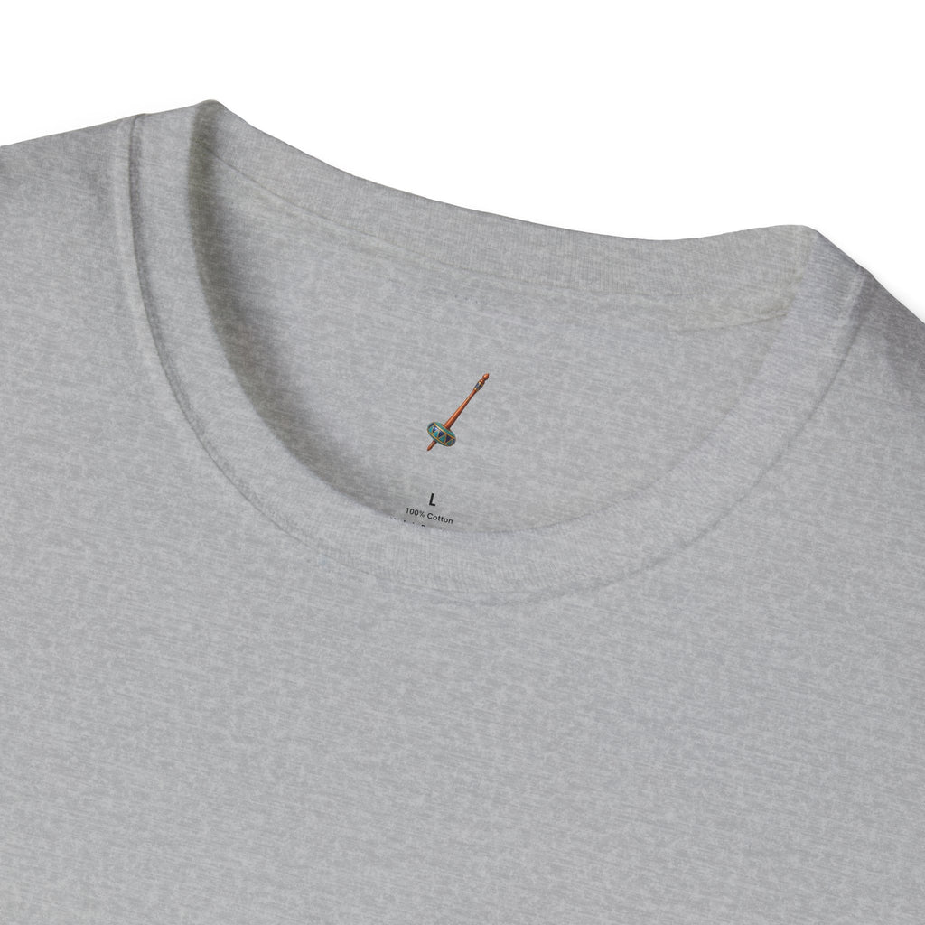 Threads of the Nile — Egyptian Spindle Unisex T-Shirt Printify