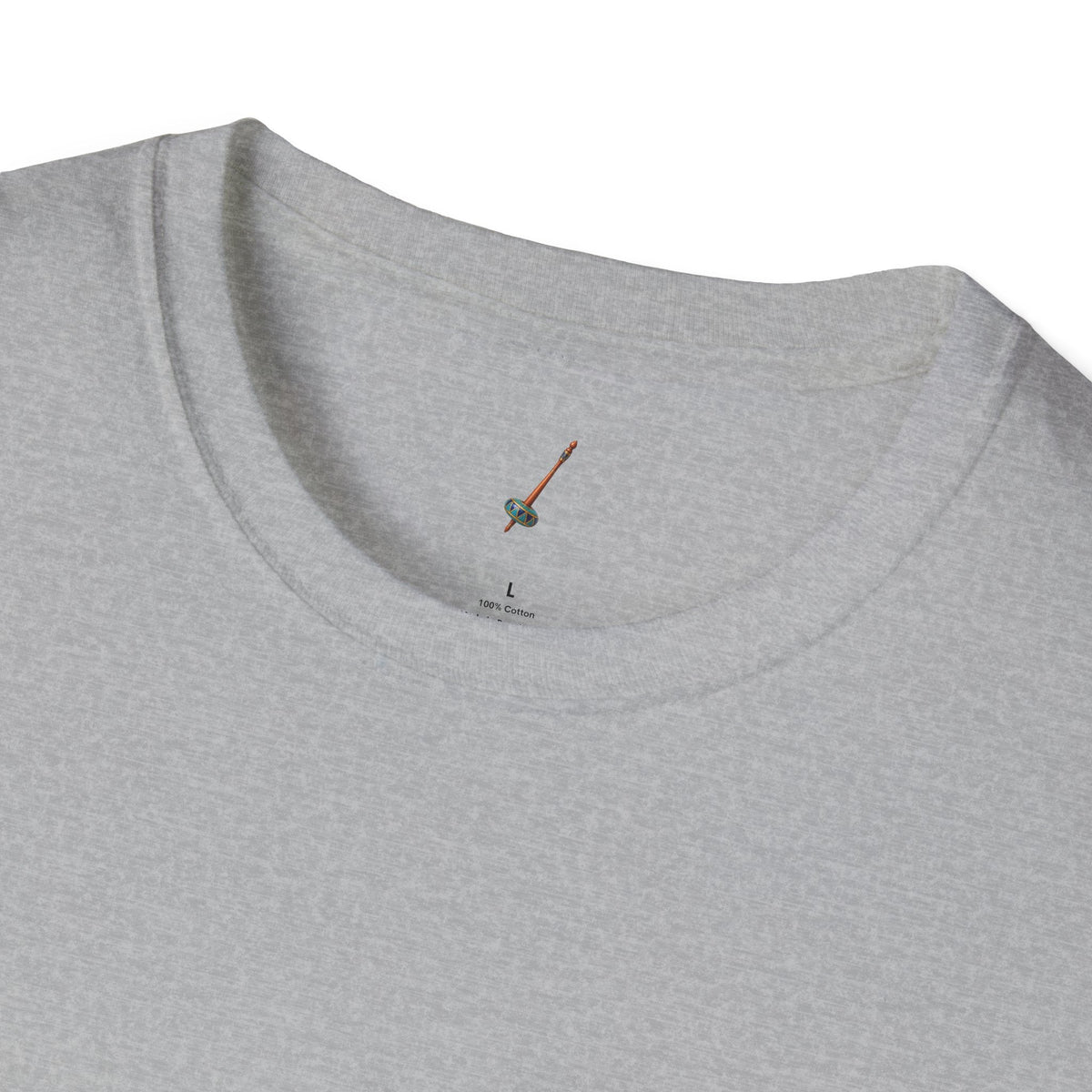 Threads of the Nile — Egyptian Spindle Unisex T-Shirt Printify
