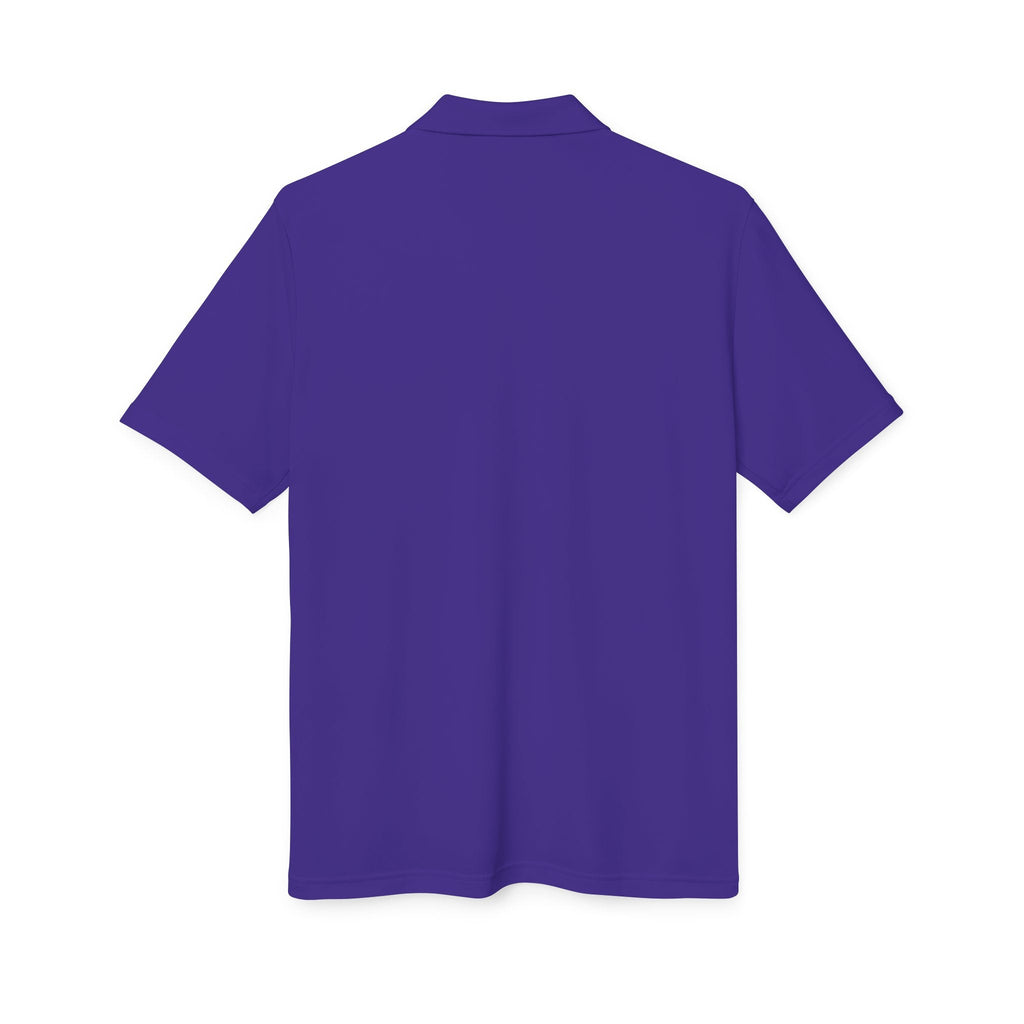 Eye of Horus Polo Shirt — Egyptian Symbol Embroidered Performance Golf Polo Printify
