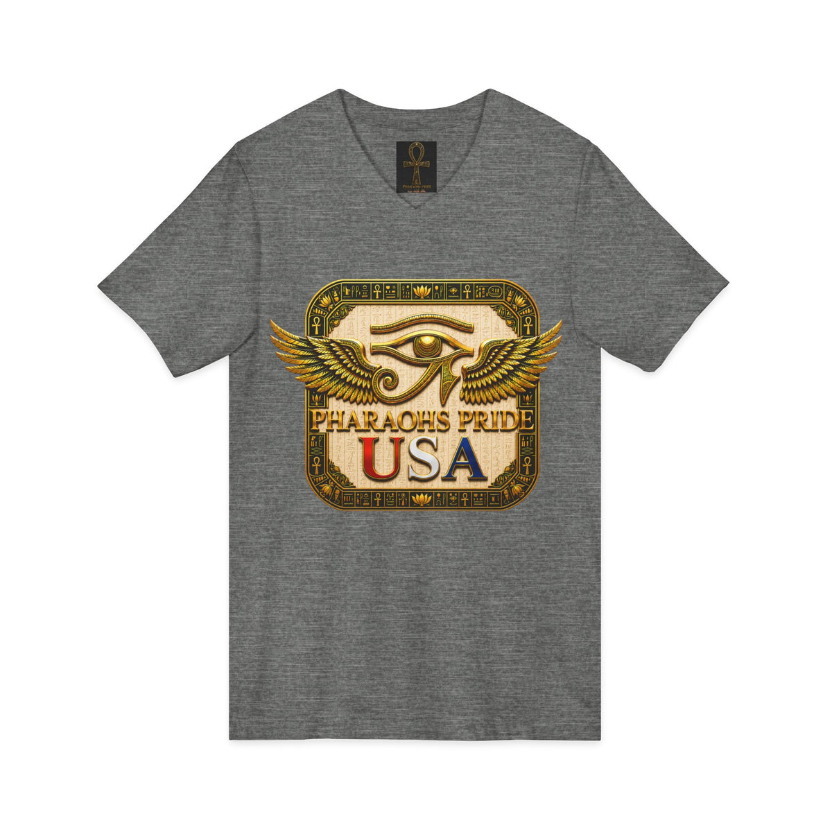 Pharaohs Pride USA Heritage Crest V-Neck Tee product image 20