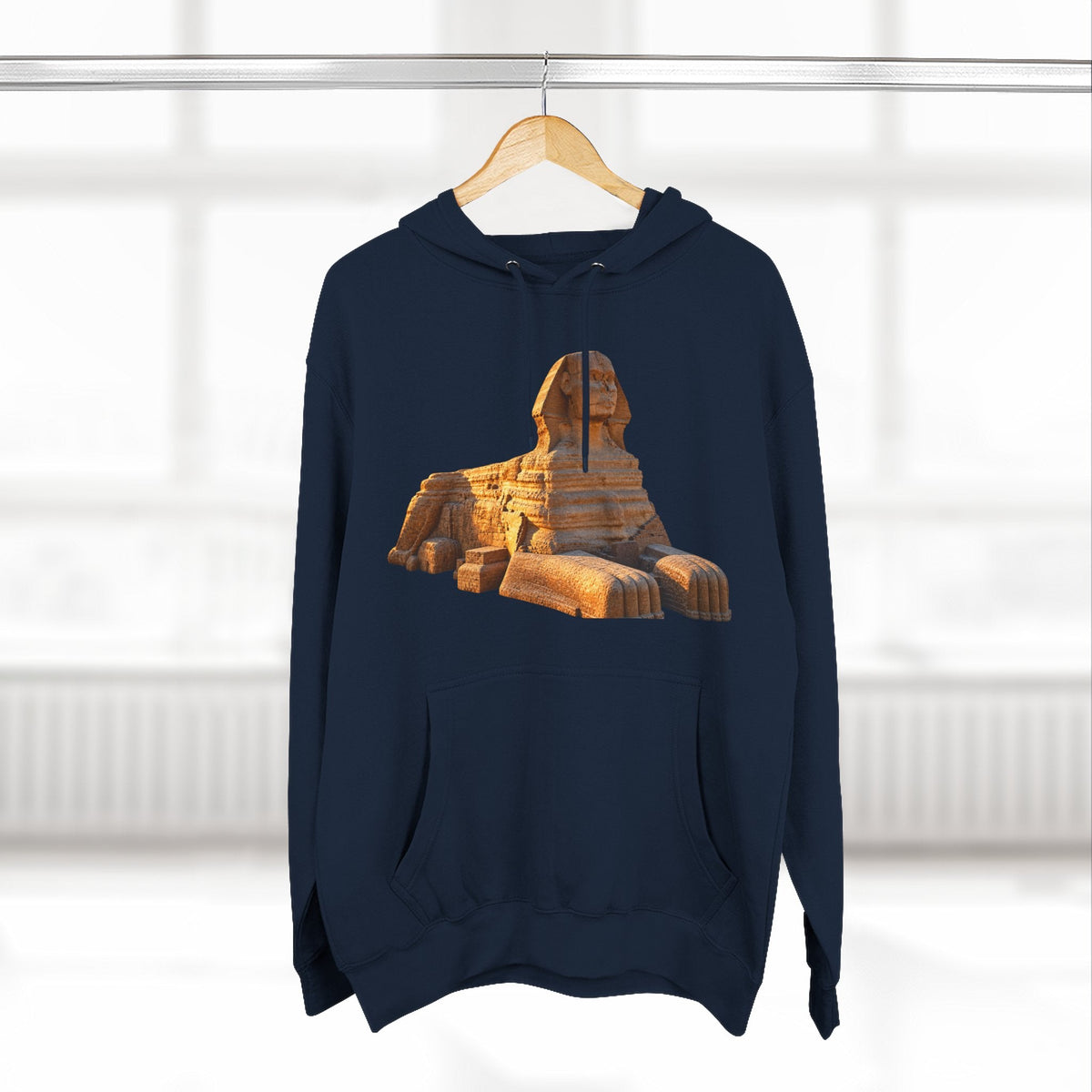 Unisex jersey tee featuring Great Sphinx of Giza design inspired by ancient Egypt heritage