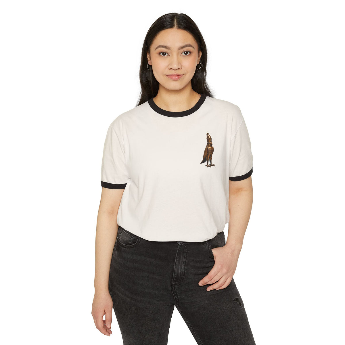 Unisex Cotton Ringer T-Shirt Printify