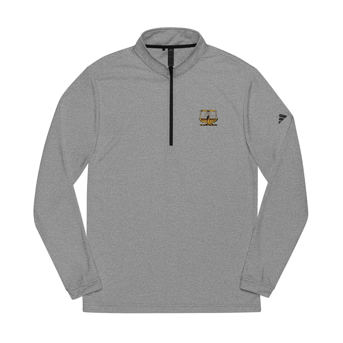 Egyptian Heritage adidas® Embroidered Quarter-Zip Printify