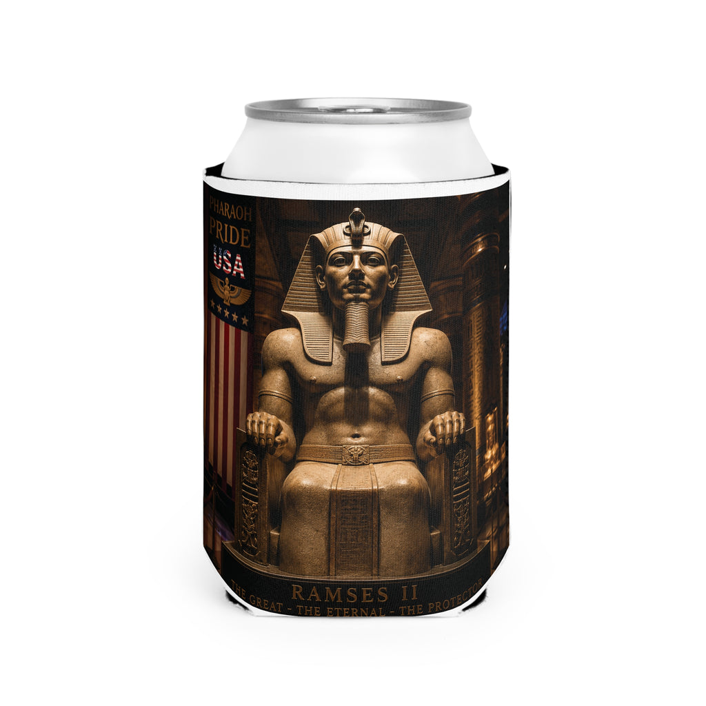 Pharaohs Pride USA Ramses II Can Cooler Sleeve