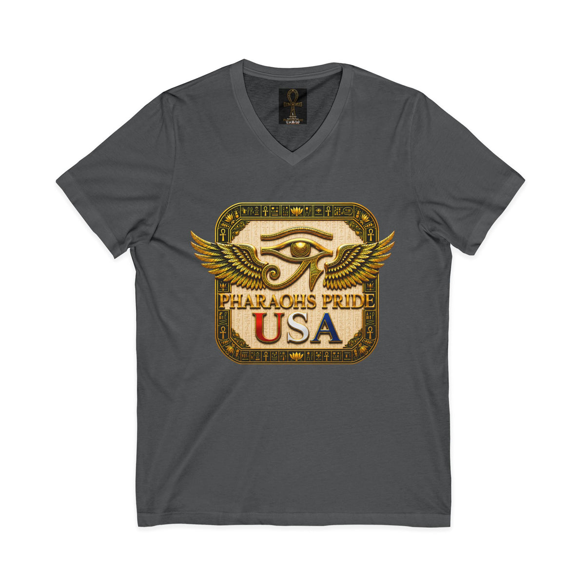 Pharaohs Pride USA Heritage Crest V-Neck Tee product image 8